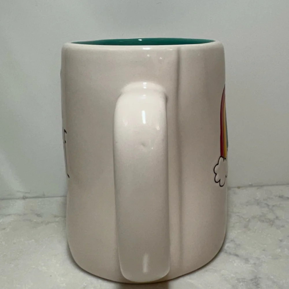 Rae Dunn Luck of the Irish Ceramic Mug - Picture 3 of 8